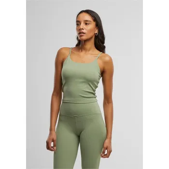Ladies Sports Top adjustable - matcha green M