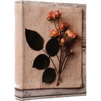 Fotoalbum LOTMAR Fotoalbum 10x15 200 foto Wooden 3 růže