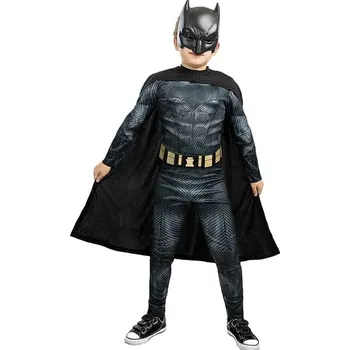 Funiglobal - Kostým Batman pro děti - Liga spravedlnosti - 5-6 years