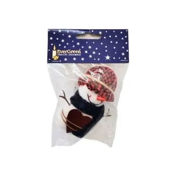 Sněhuláček textilní 10cm