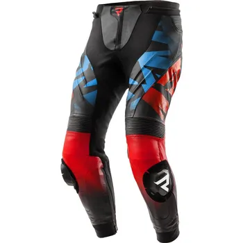 Moto kalhoty REBELHORN kalhoty INFERNO black/blue/white/red - 50