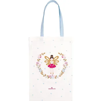 GREEN GATE Bavlněná taška Cindarella xmas white