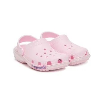 Dámské pantofle Nazouváky Crocs Classic Star Sparkle Shaker Clog 211620 Růžová 25_26