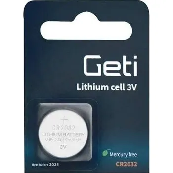 Geti Baterie kulatá CR2032 (balení 1 kus)