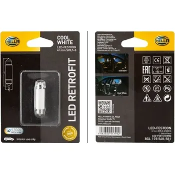 Autožárovka Žárovka, osvětlení interiéru HELLA 8GL 178 560-581