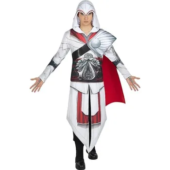 Karnevalový kostým Funiglobal - Kostým Ezio Auditore Assassin's Creed pro muže - L-XL