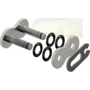 Řetězová sada pro motocykl spojka řetězu 525X1R3, JT CHAINS (barva stříbrná, rozpojovatelné, typ SPRING)