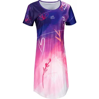 Dámské prodloužené triko premium ALTISPORT VOJ/ALW083SAT02 FIALOVÁ 4XL