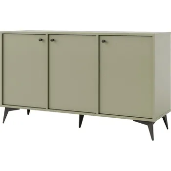 Komoda TOKYO 1 e | komoda 813 | 124,5 cm | eukalyptová/černá