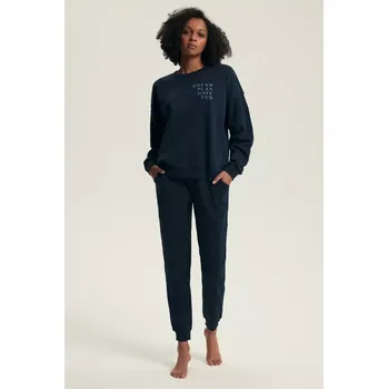 Pánské pyžamo DÁMSKÉ PYŽAMO DELANCY 43705 AW25 granát XL