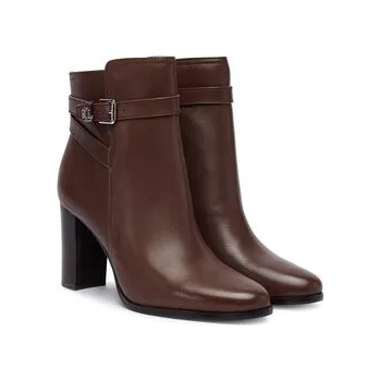 Dámské kozačky Polokozačky LAUREN RALPH LAUREN 802974475002 Hnědá 38_5