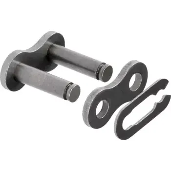 Řetězová sada pro motocykl spojka řetězu 428HDR, JT CHAINS (barva černá, rozpojovací, typ SPRING)