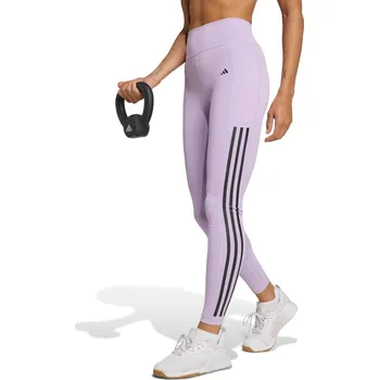 Dámské legíny Dámské Legíny ADIDAS OPT 3S 1/1 L JX4790 – Fialová XL
