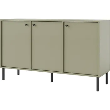 Komoda TOKYO 2 e | komoda 813 | 124,5 cm | eukalyptová/černá