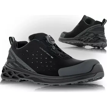Pracovní obuv VM DRESDEN 3665-S1PSBOA ESD Polobotka černá/šedá - 49