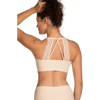 Dámské oblečení Top Lama Laser Cut L-POL 5003TP-06 S-2XL béžová XXL