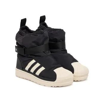 Dívčí sněhule Sněhule adidas Superstar 360 Winterized Boot JQ7949 Černá 34