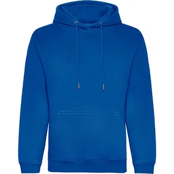 Pánská mikina Just Hoods Standardní pánská klokanka z organické bavlny Barva: modrá královská, Velikost: XL JH201
