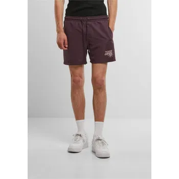 Pánské plavky Lost Youth Swim Shorts - With Love - plumpurple S