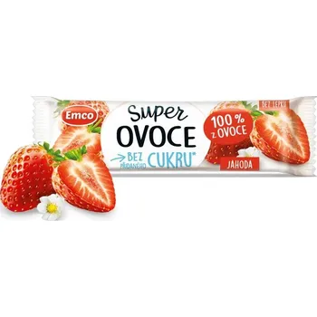 Emco Tyčinka super ovoce jahoda 30g