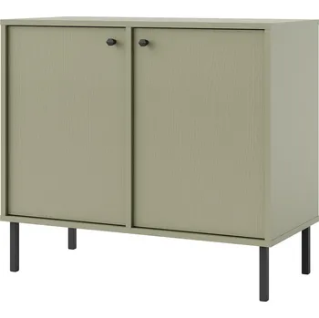 Komoda TOKYO 2 e | komoda 812 | 83,6 cm | eukalyptová/černá