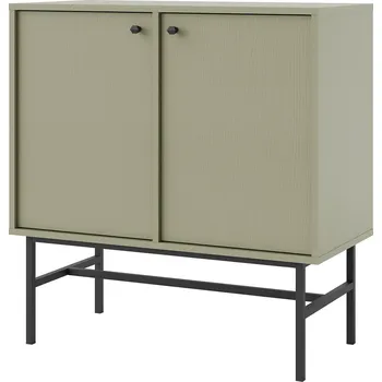 Komoda TOKYO 3 e | komoda 812 | 83,6 cm | eukalyptová/černá