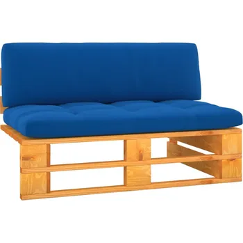 Zahradní pohovka Zahradní středová pohovka z palet hnědě impregnovaná borovice Hnědá3066526