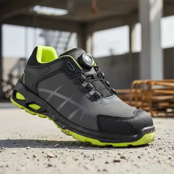 Pracovní obuv Procera Polobotky NEXO S3 Velikost 45 (UK-10) černá/zelená