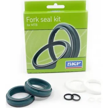 Simeringy do přední vidlice (FOX AIR 36 mm, 2015-2023), SKF (zelené)