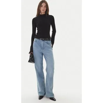 Dámský svetr Kontatto Rolák 3M0816C Černá Regular Fit OS