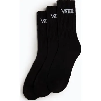 Pánské ponožky Panské Ponožky VANS Classic Crew Black Socks - XL