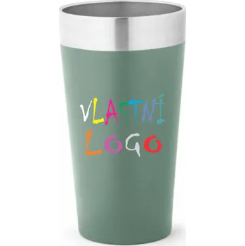 Termohrnek Cestovní hrnek z nerezové oceli GRACE s potiskem