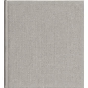 Fotoalbum Koženkové fotoalbum 10x15/500 foto LINEN šedé GEDEON