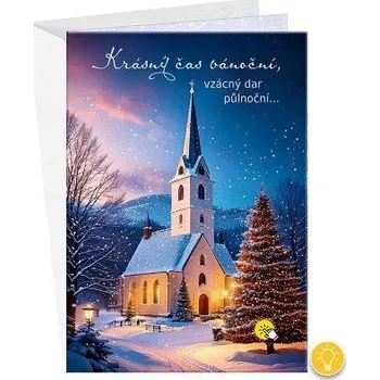 ARGUS Vánoční přání svítící 71-5003c