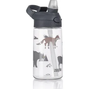 Kojenecká láhev ZOPA Láhev tritan sport 480 ml, Dino varianta: Mountains