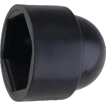 Matice Krytka plastová M8 černá pro šrouby a matice, 5ks