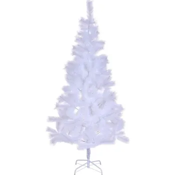 Vánoční stromek BÍLÁ BOROVICE | 180 cm vánoční stromek se stojanem | ohebné větvičky