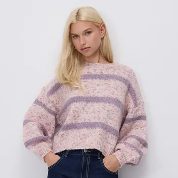 Dámský svetr Reserved - Vzorovaný svetr - vícebarevná - 442HI-MLC - 442HI-MLC-L