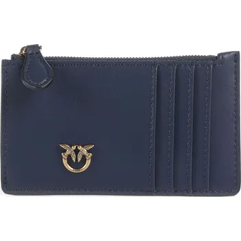 Peněženka Pinko Airone Pouzdro na kreditní kartu 8cm, L, tmavomodrá, kůže, 229786