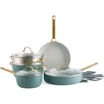 Sada nádobí GreenPan Padova sada nádobí 10 ks blankytně modrá