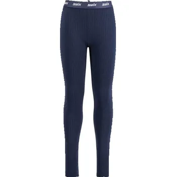 Cyklistické oblečení Dětské funkční kalhoty Swix RACEX CLASSIC 128 Tmavě modrá, Bílá