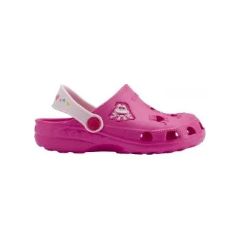 Dívčí pantofle COQUI COQUI Little Frog light fuchsia/pale pink, Velikost 31/32