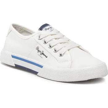 Dámská obuv Pepe Jeans Brady Boy Basic PBS30527 bílé 32