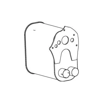 Tlumič výfuku Střední tlumič výfuku DINEX 49387