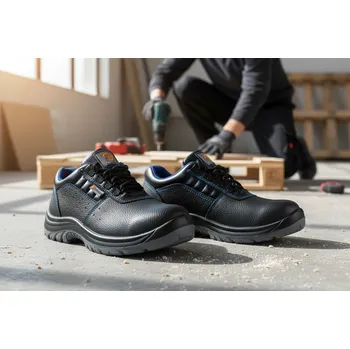 Pracovní obuv Procera Polobotky EVO S1P Velikost 38 (UK-5) černá/modrá