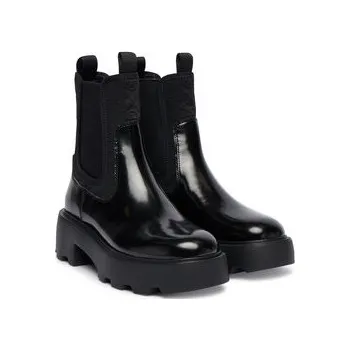 Pracovní obuv Kotníková obuv s elastickým prvkem Tory Burch T Monogram 177079 Černá 36