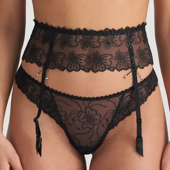 Podvazkový pás Marie Jo - Jane podvazkový pás black 65 0701330