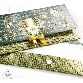 Obálka ARGUS Obálka na peníze vánoční luxusní 81-6052