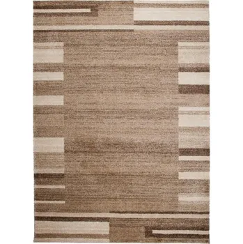 Koberec Kusový koberec Pruhy tmavě béžový S 180x260cm