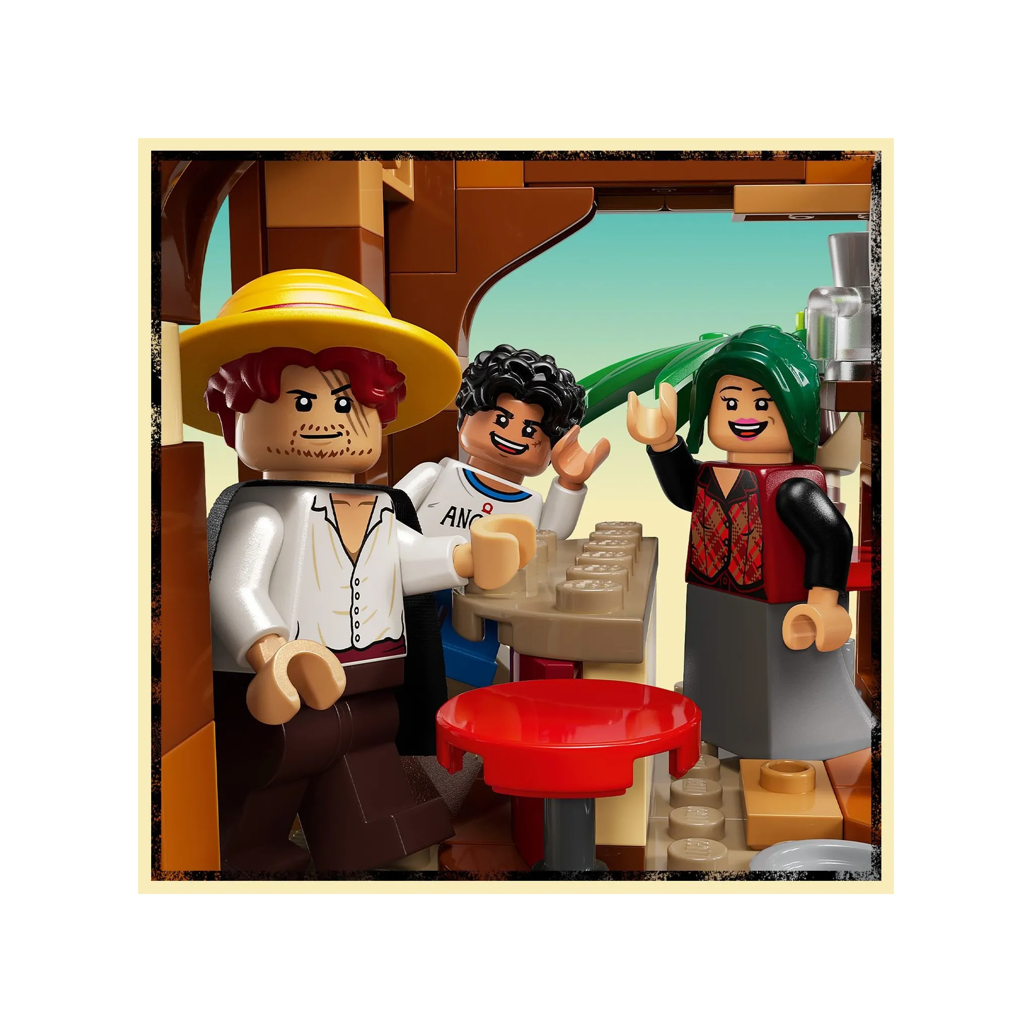 Fotografie 10 - Stavebnice LEGO LEGO One Piece 75636 Chatrč v Mlýnové vesnici
